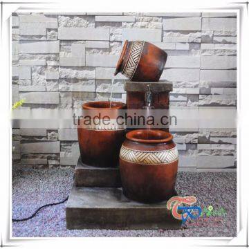 Resin Outdoor Tiered Water Fountain