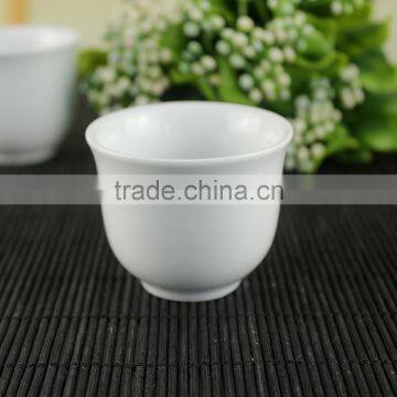 White Porcelain Tea Cup Without Handle and Lids photo-6