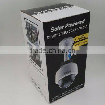 Factory Cheap Fake Dome Camera, Realastic Looking Waterproof Solar CCTV Security Camera, Dummy Speed Security Camera For Sale photo-6