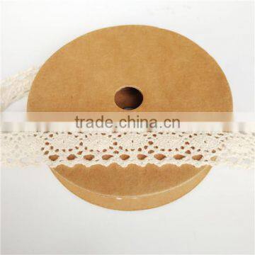 2016New Style100% Cotton Polish Lace Fabric for Gift Ribbon photo-3