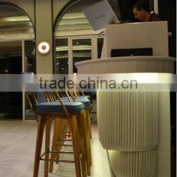Translucent Acrylic Solid Surface Hi Macs/Avonite Built Led Lighted Bar Counter photo-3