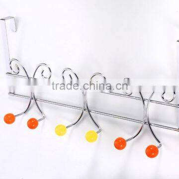 New Over The Door 6 Hook Rack, Hook Coat Rack, Closet Door Rack photo-2