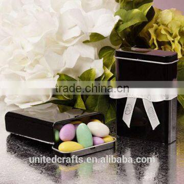 4 Blank Tall Metal Tin(Black) Box Survival Kit Container Storage Travel New