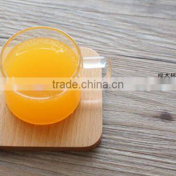 Best-selling Top Grade Natural-coloured Solid Beech Cup Mat photo-3