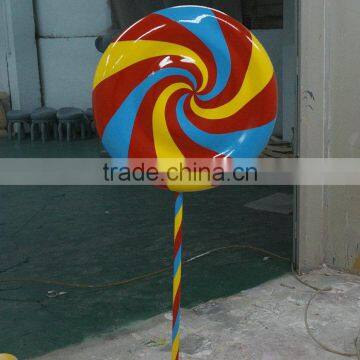 Fiberglass candy decoration