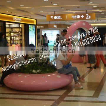 Big Fiberglass Flowerpot photo-3