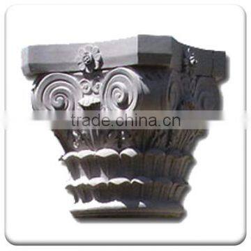 Decorative pillars marble roman column capital for sale