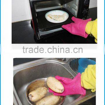 Fashion Kitchenware Anti-hot Gloves, Anti-slip Hands Protective Gloves