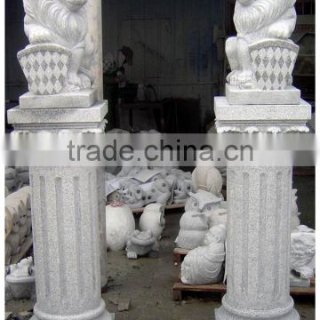 decorative natural granite stone columns