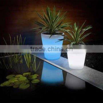 Beautiful color changing waterproof led flower pots