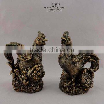 Russia Resin New Year Chicken Statue photo-3