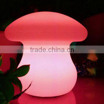 Mushroom-shape decorative table light for modern furniture, outdoor party decorative light