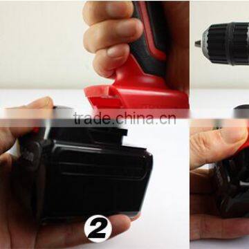 21v Lithium Battery Electric Cordless Drills Power Tools photo-4