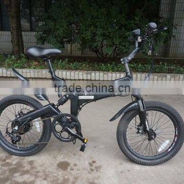 20 Inch Electric Folding Bike Mountain Electric Bike Electric Fat Tire Bike photo-3