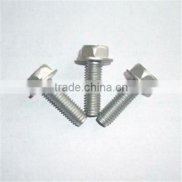 carbon steel hex head flange wood screw