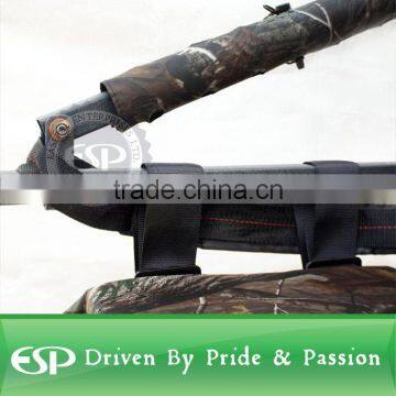 Steel Climbing Hunting Tree Stand With Safety Vest Harness, 250lb Capacity photo-3