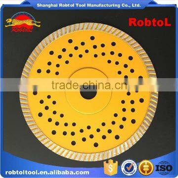 180mm Turbo Diamond Saw Blade Circular Saw Blade Rim Cutting Disc Stone Cutter Wheel Disk Socket Flange 7" photo-2