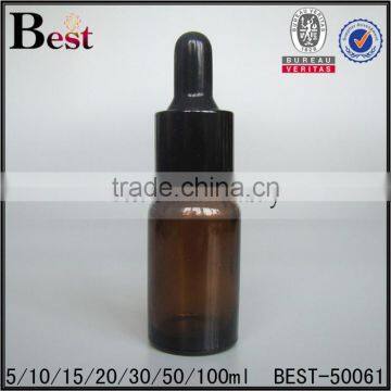 Hot Product Cost Price Essential Oil Cosmetic Dropper Bottle Different Size High Quality Glass Dropper Bottle With Black Dropper photo-3