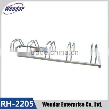 High Quality 5 Bike Standing Rack In Public , Galvanized Bicycle Parking Stand, Bike Bicycle Floor Parking Rack Storage Stand