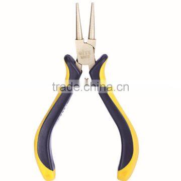 Blue and Yellow Round nose pliers