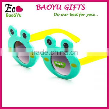 Wholesale Fashion Kids Sunglasses Plastic Eyeglasses Frog Shape Sunglasses