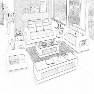 American Style Best Sale Leisure Mall Home Furniture photo-4