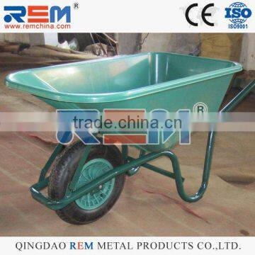 Belgium General purpose plastic tub wheelbarrow
