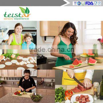 Beautiful Bamboo Chopping Block & Small Tray Sets: Wood Chopping Block, Bread Plate Cover a Cheese Platter photo-5