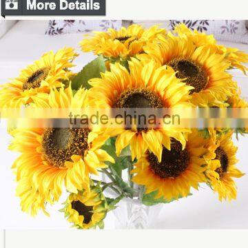 2016 Artificial Flower Artificial Silk Sunflowers Arrangement photo-3