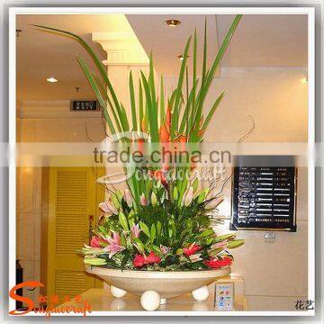 High Quality Bouquet Artificial Fake Garden Bush Flower Table Flower photo-2