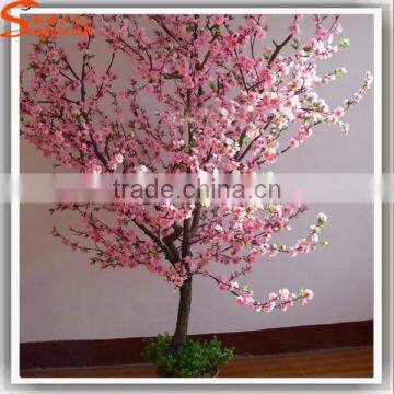 Factory Price Artificial Pink Cherry Tree in Wedding Park Plastic Silk Cherry Plant Artificial Cherry photo-3