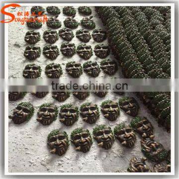 Latest Design Antique Artificial Face Masks Plstic Handmade Craft for Customization photo-4