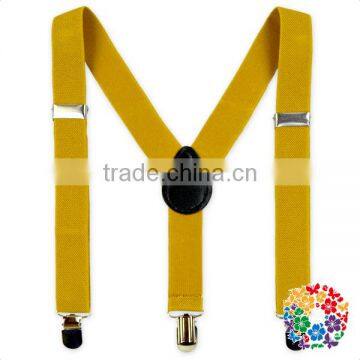 New Style Fashion Design Elastic Multicolor Metal Adjustable Clip Suspender