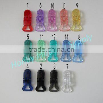 S182-10mm Silicone resin material pacifier clip