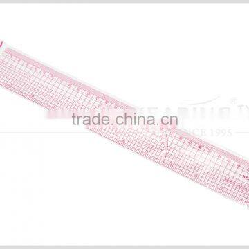 Factory wholesale 40cm*16" plastic Fabric garment ruler for sewing students and fashion designers #B-66