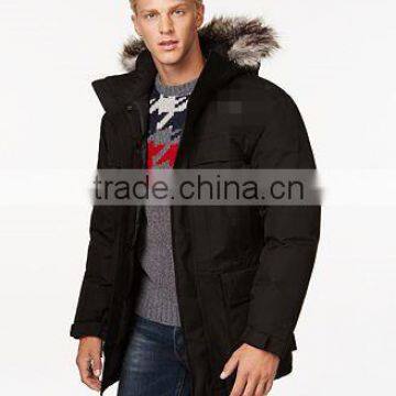 2015 lastest down jacket with zip mens warm coat