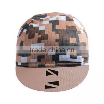 China Custom Sport Dry Fit Bike Cap Breathable Bicycle Hat Free Size Wholesale Cycling Caps photo-2