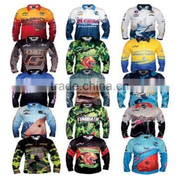 Customized Long sleeve Filter out UV fishing shirt with 1/4 short zippers