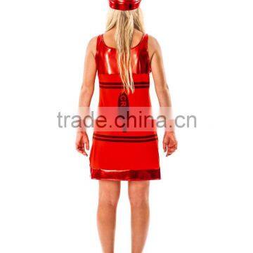 Women's Red Crayon Fancy Dress Costume photo-3