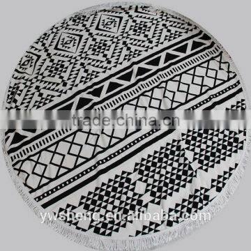 2017 New Fashion 150cm Microfiber Customized Printed Roundies Beach Towel photo-4