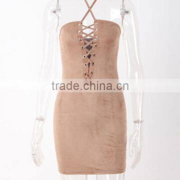 Zm50384b New Style Women Sexy Dress Hot Sale Women Clothing photo-5