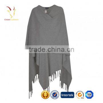 Winter Fringe Womens Poncho Cape photo-2