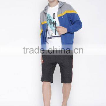 Wholesale Mens Sports Hoodie Sweatshirt With Zip 2017 photo-4