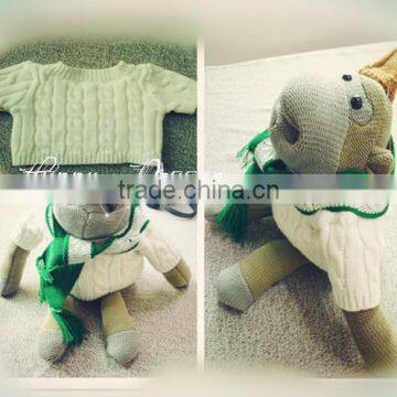 Coarse Needle Toys Sweater,jacquard Knitted Toys Sweaters,mickey Mouse Knitting Toys Sweater photo-4