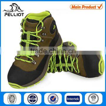 cool men waterproof trekking shoes