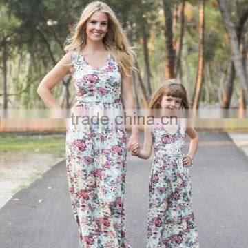 Mommy and Daughter Dress Family Set Clothes Family Matching Clothes Hot Sale photo-2
