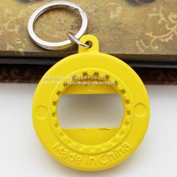 Wholesales Custom Plating Metal Keychain Bottle Opener photo-2