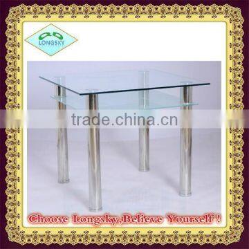 High Quality Black Glass Dining Table Modern Dining Table photo-2