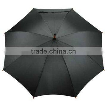 48" EcoSmart Stick Automatic Umbrella - Canopy Made From 51% Recycled Material, Full Wood Handle and Comes With Your Logo photo-5