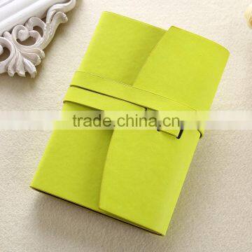 High Grade PU Cover Travel Notebook Custom Loose Leaf Planner Personal Diary Notebook photo-4